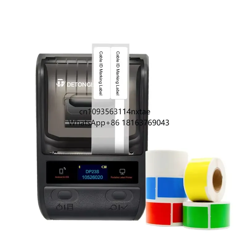 Label Printer Thermal - 2026 Hot！ Detonger DP23S DP230S Handheld