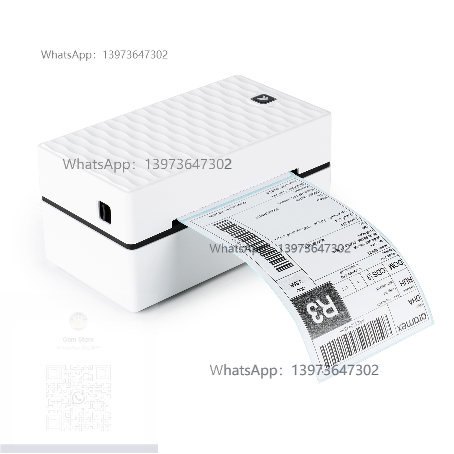 Label Printer Thermal - 4x6 USB Bluetooth Thermal Printer Desktop