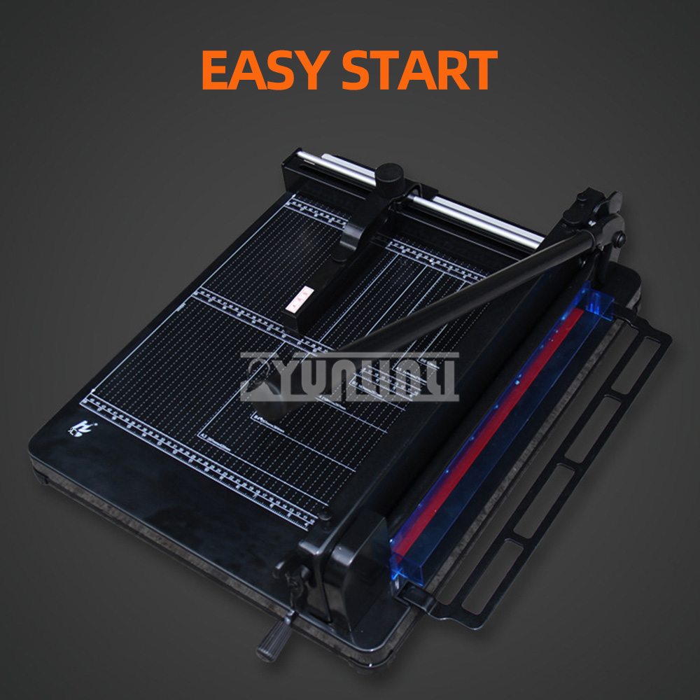 858A3+ Manual Paper Cutter Mac - Paper Cutting Guillotine ulasan dan harga