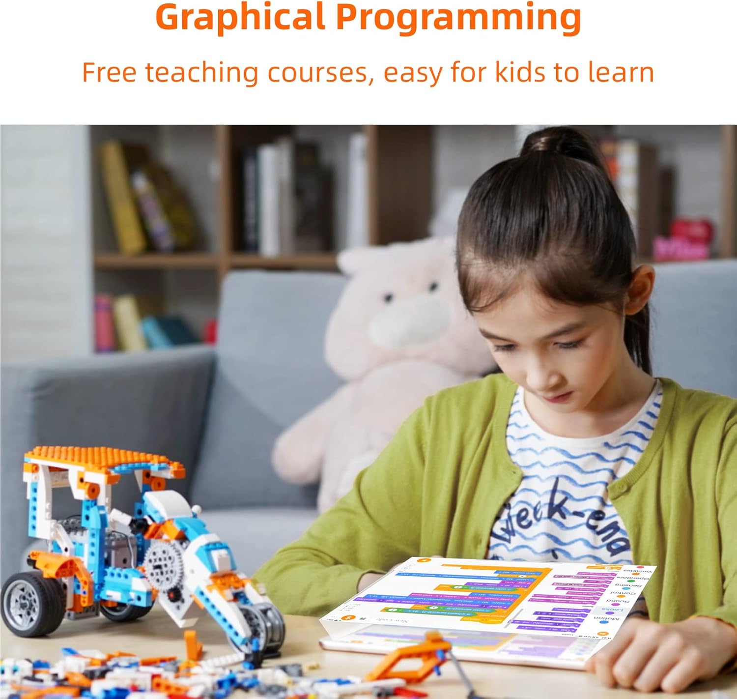 Modern STEM Robot Building Kit - Office Tech Decor ulasan dan harga