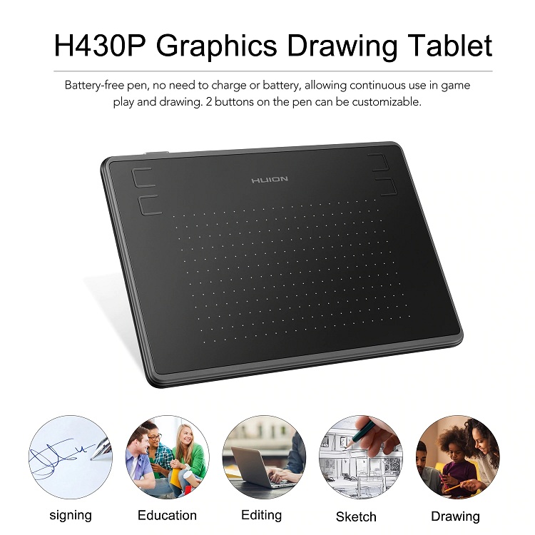 Stock H430P Animation Design A - Digital Signature Pad ulasan dan harga