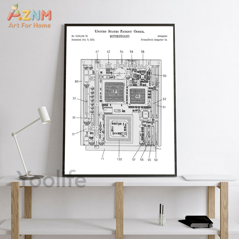 AZNM Computer Motherboard Pate - Office Print Tech ulasan dan harga