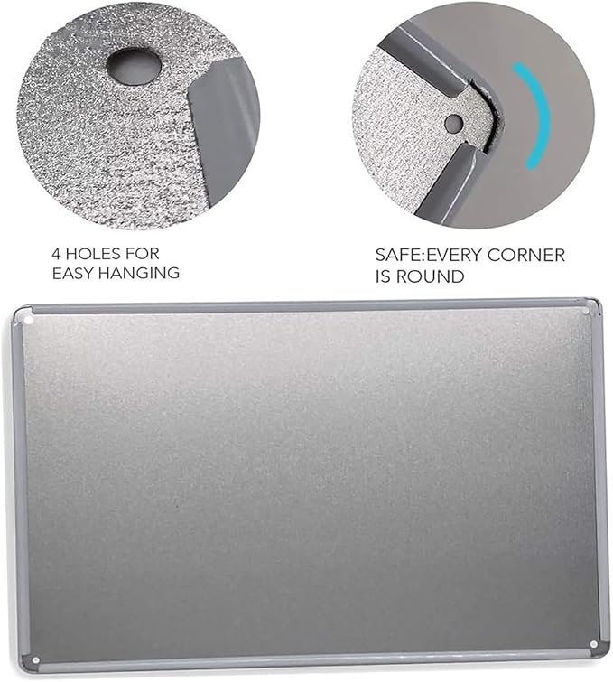 Metal Tin Sign 8 X 12 Inch - F - Office Tech Decor ulasan dan harga