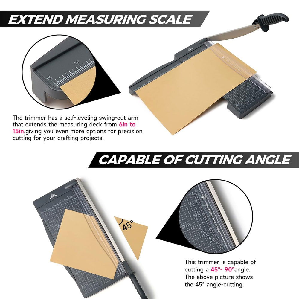 12-Inch Guillotine Paper Cutte - Paper Cutting Guillotine ulasan dan harga