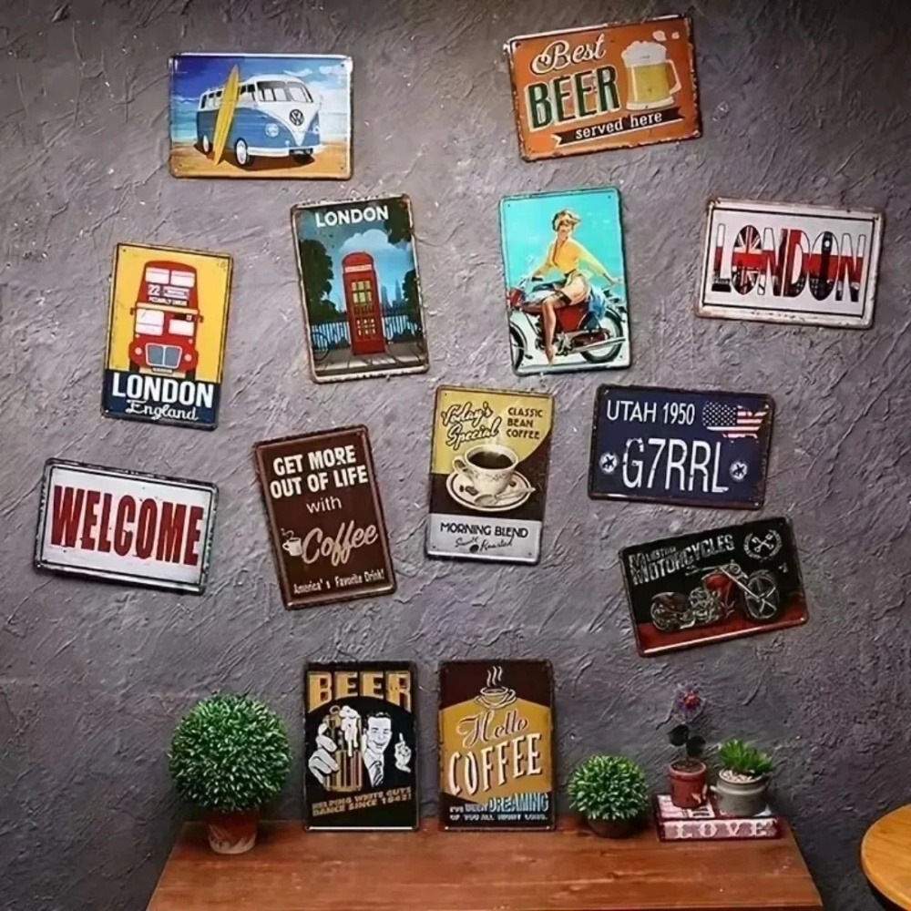 CIFBUY Retro Industrial 2D Fla - Office Tech Decor ulasan dan harga