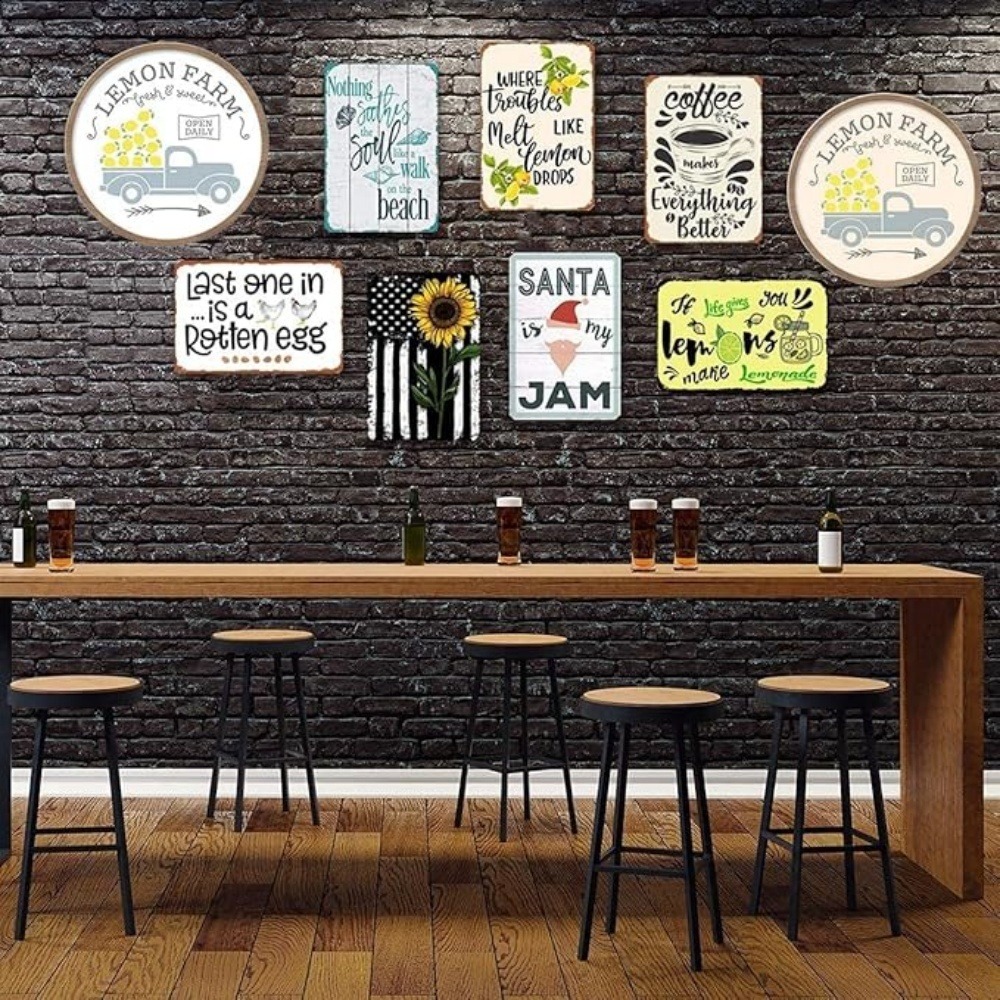 CIFBUY Retro Industrial 2D Fla - Office Tech Decor ulasan dan harga