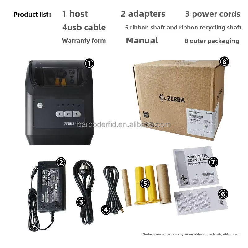 4 Inch 300DPI Thermal Transfer - Label Printer Thermal ulasan dan harga
