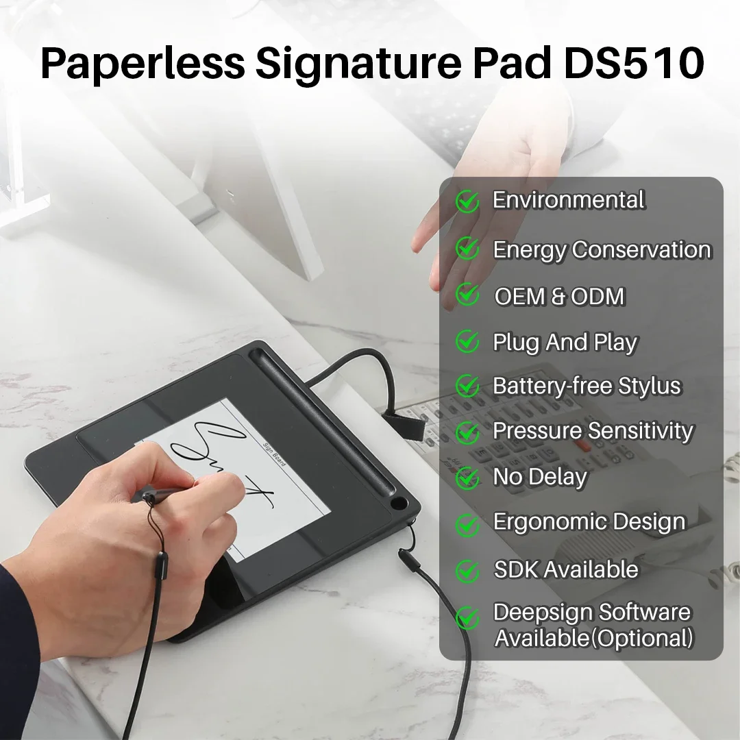 DS510 5 inch electronic digita - Digital Signature Pad ulasan dan harga