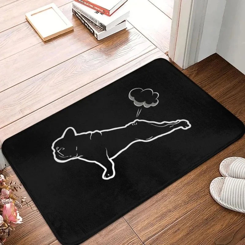 Abstract Topo Doormat Neon Blu - Office Print Tech ulasan dan harga