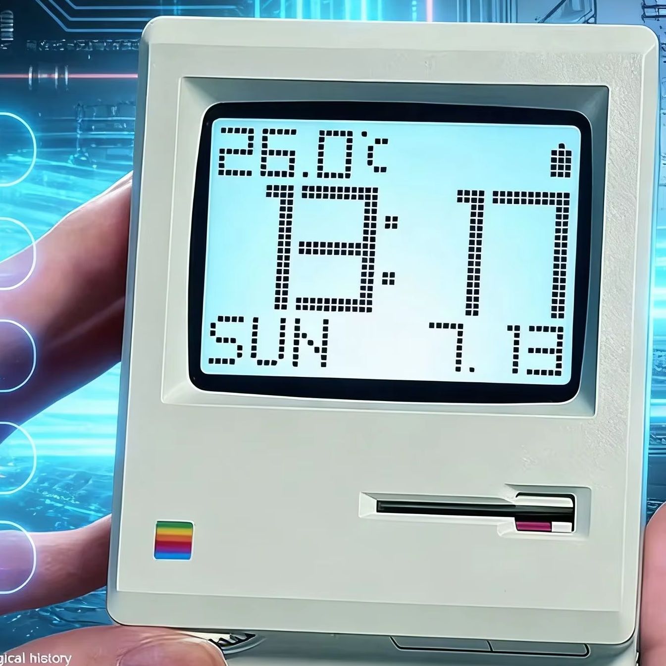 Retro Nostalgic Maclock Alarm  - Office Tech Decor ulasan dan harga