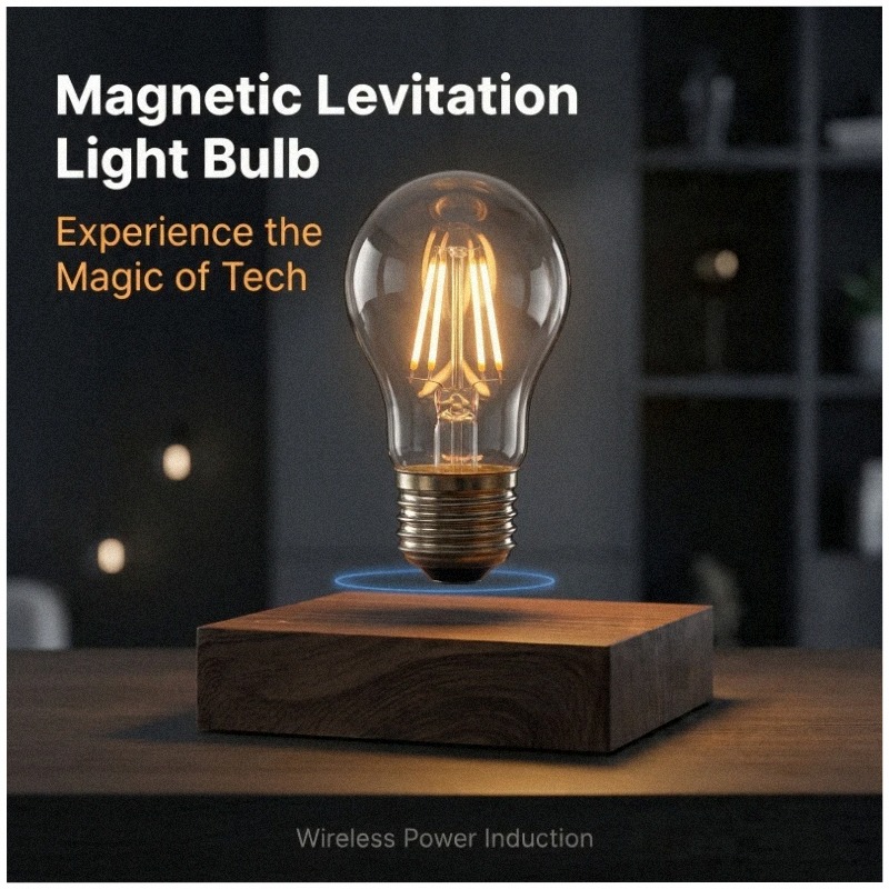 Magnetic Levitating Floating W - Office Tech Decor ulasan dan harga