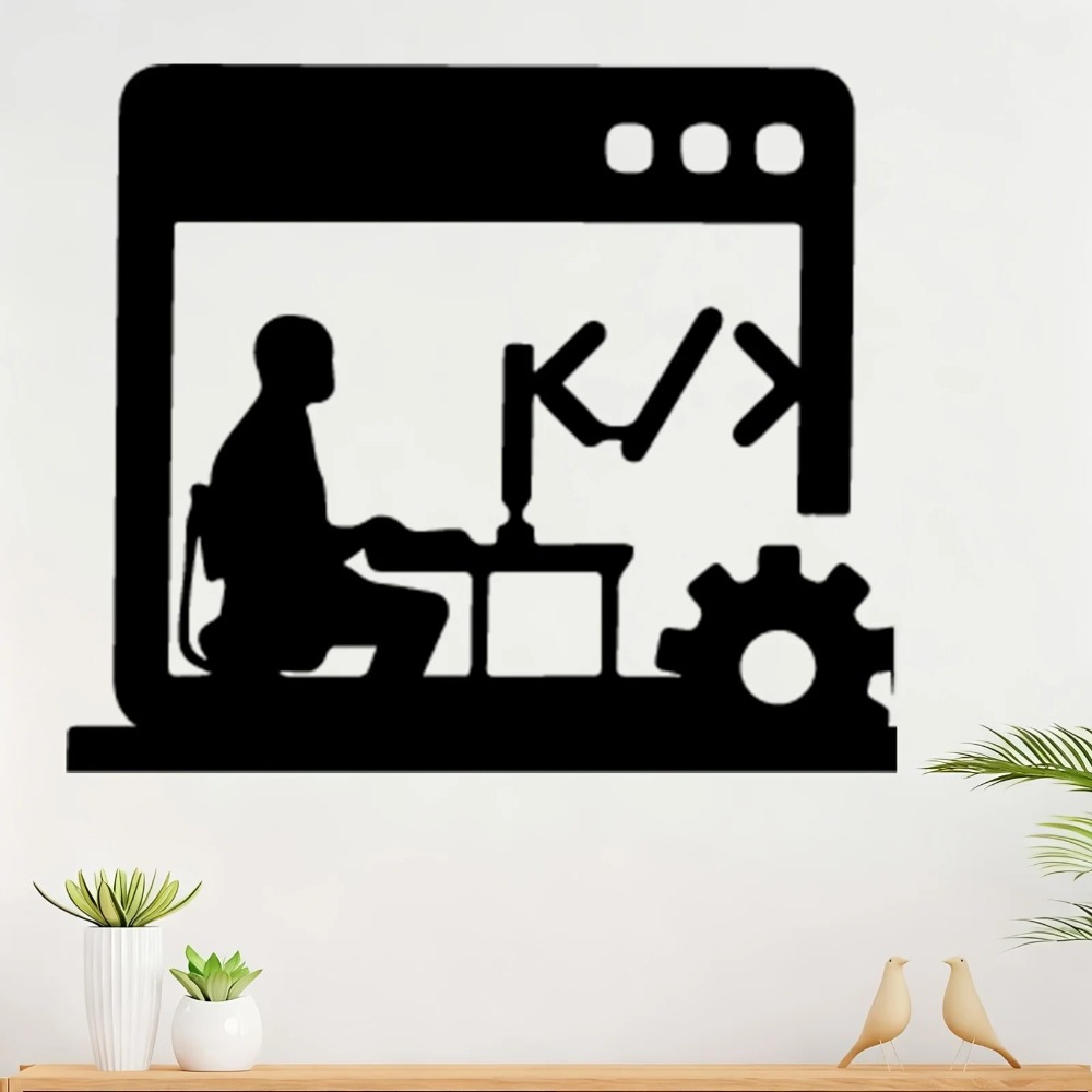 Modern Code Master Metal Wall  - Tech Office Wall ulasan dan harga