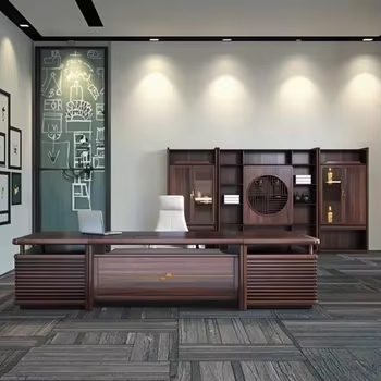 Modern Office Furniture Desk H - Office Tech And Management ulasan dan harga
