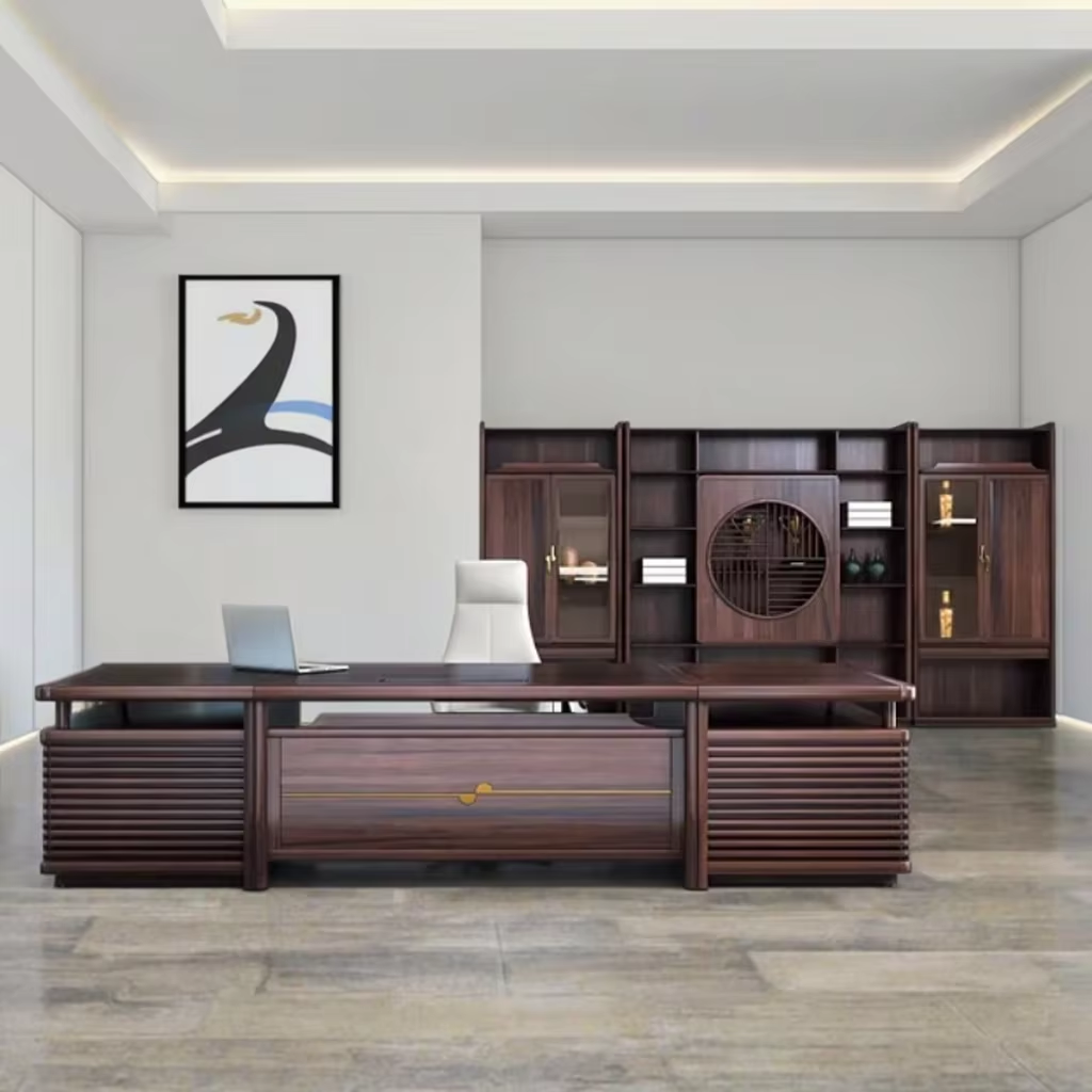 Modern Office Furniture Desk H - Office Tech And Management ulasan dan harga