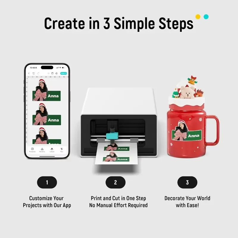 PixCut S1 All in One Sticker M - Label Printer Thermal ulasan dan harga