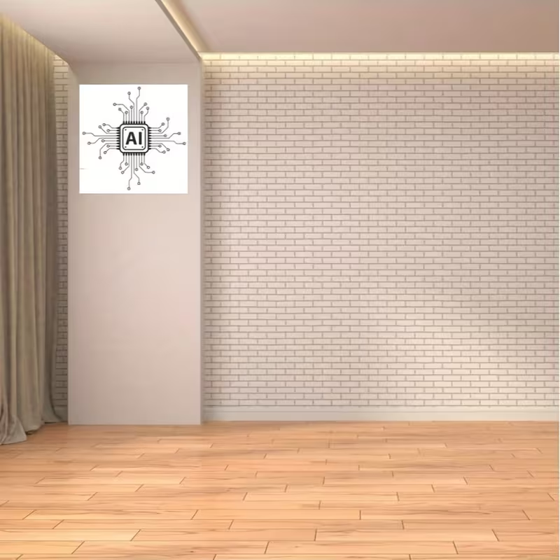 AI Technology Circuit Board Vi - Office Tech Decor ulasan dan harga