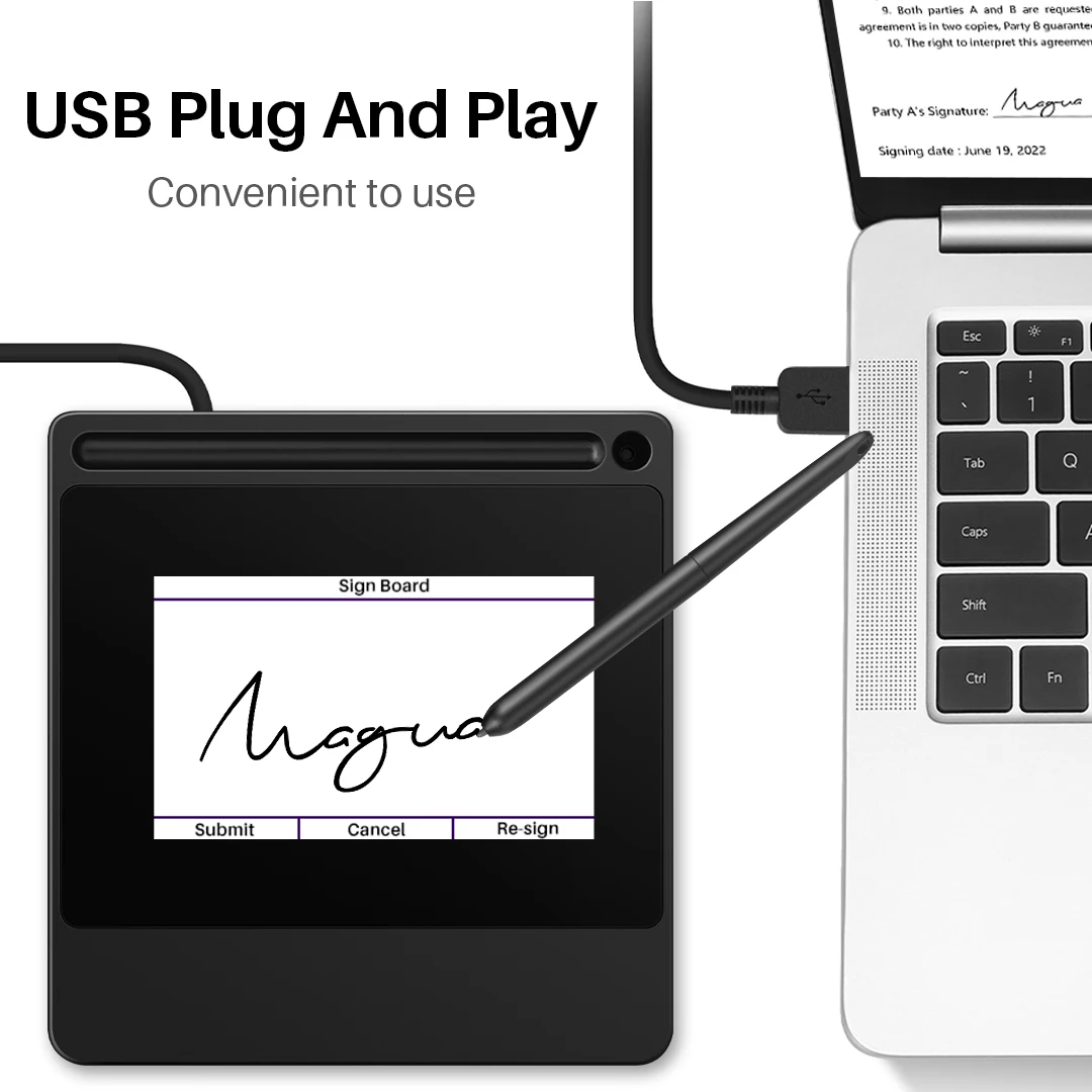 DS510 5 inch electronic digita - Digital Signature Pad ulasan dan harga