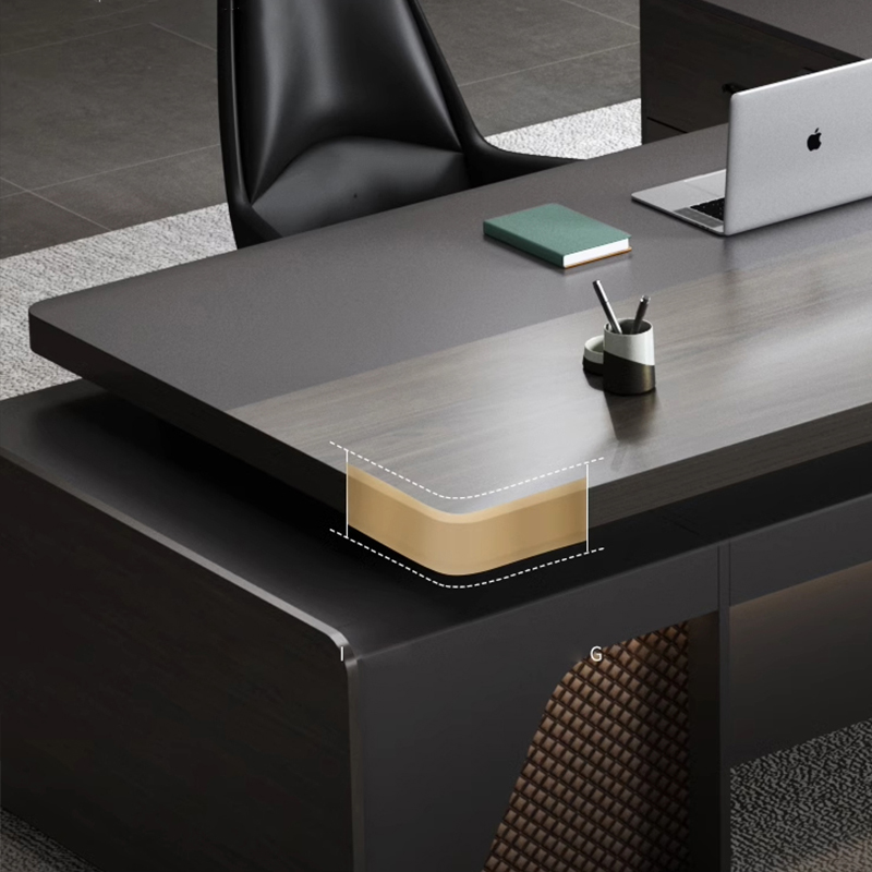 ❀zz Luxury Modern Ceo L Shape  - Office Tech And Management ulasan dan harga
