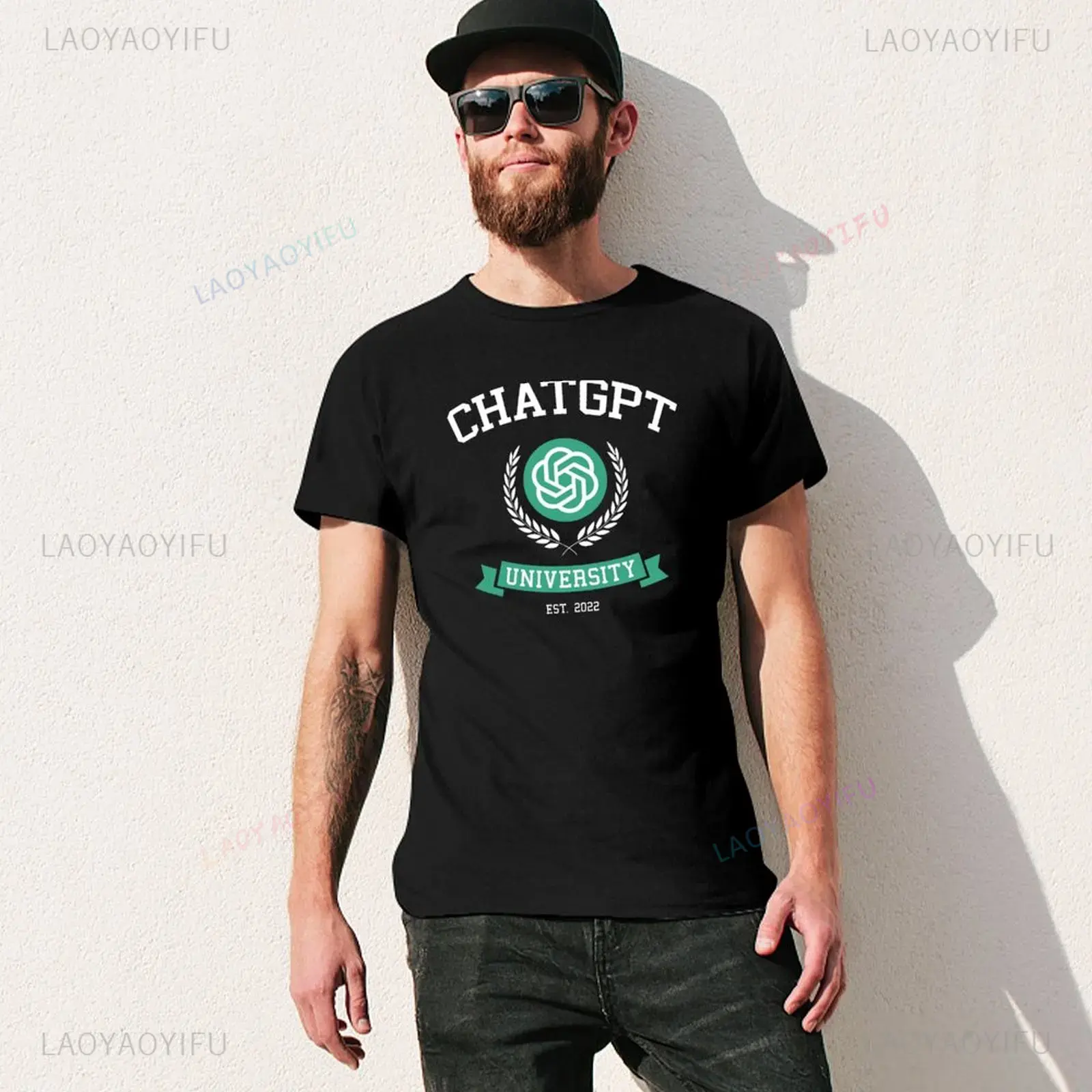 Funny ChatGPT Inspired Unisex  - Office Print Tech ulasan dan harga
