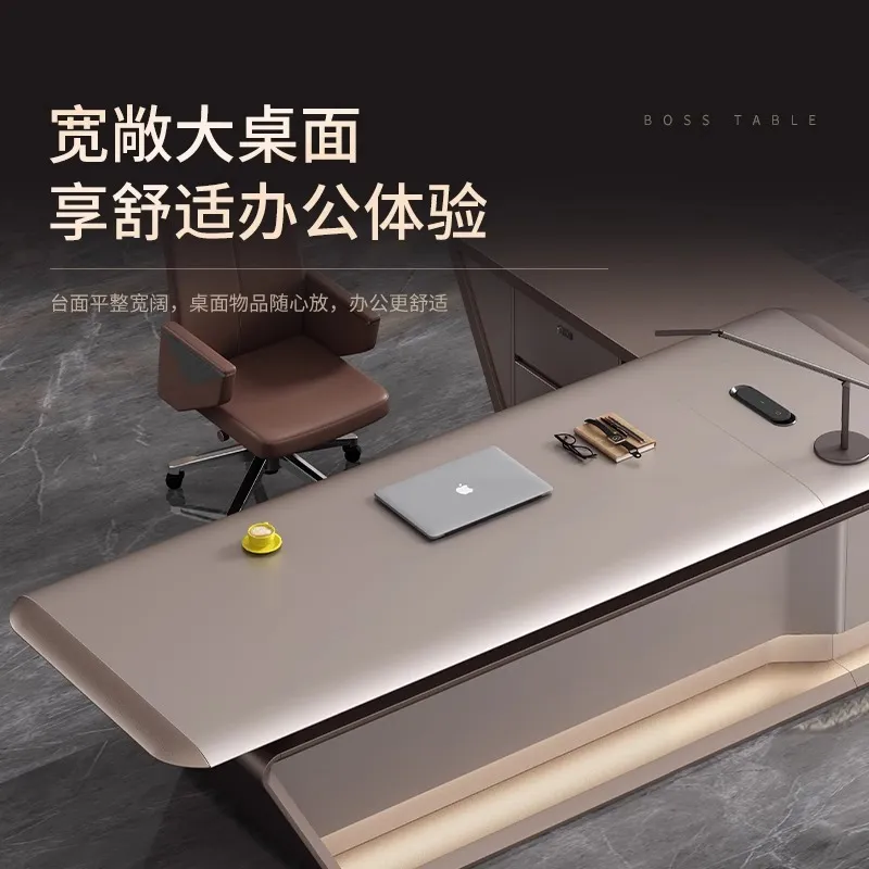 Modern Executive Desk and Chai - Office Tech And Management ulasan dan harga