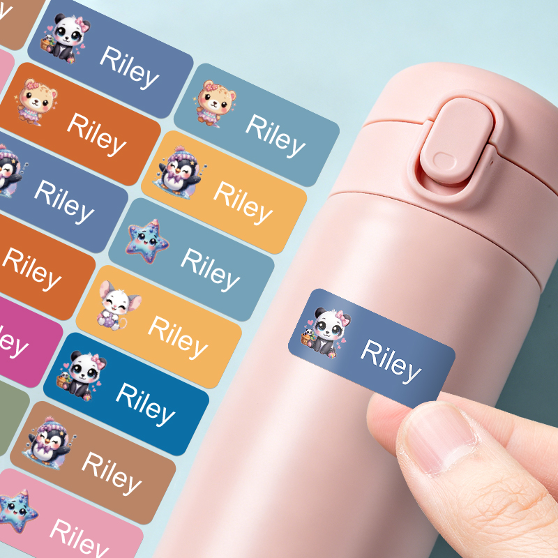 Personalized Name Stickers - F - Tech Office Names ulasan dan harga