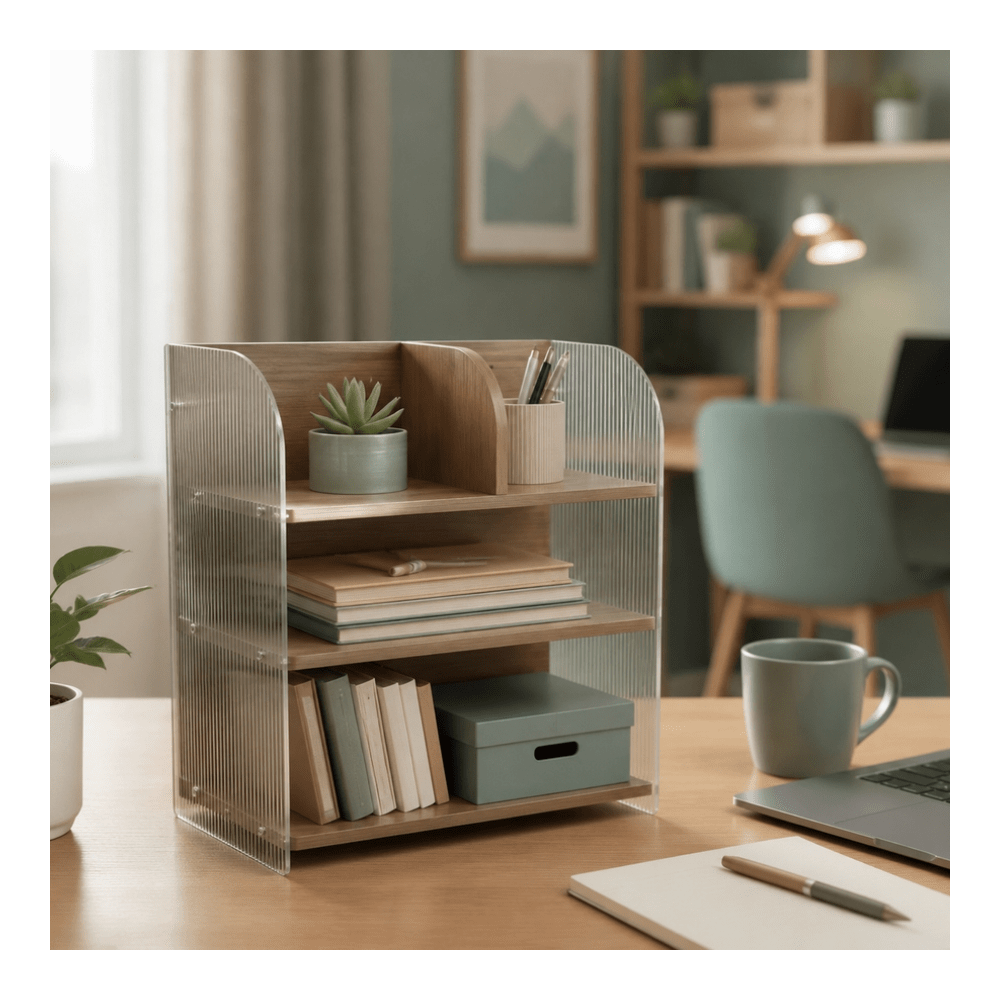 White WiFi Router Storage Box  - Office Tech And Management ulasan dan harga