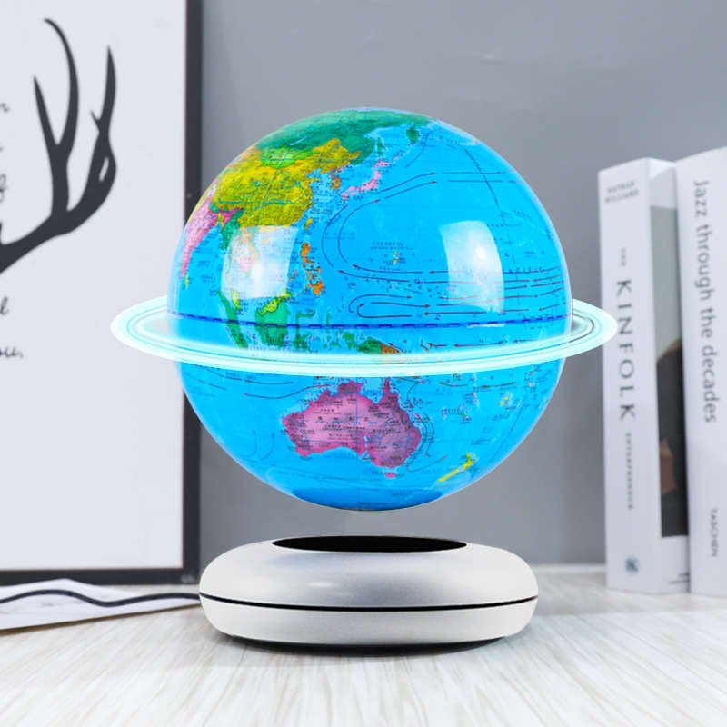 Magnetic Levitation Globe 8 In - Office Tech Decor ulasan dan harga