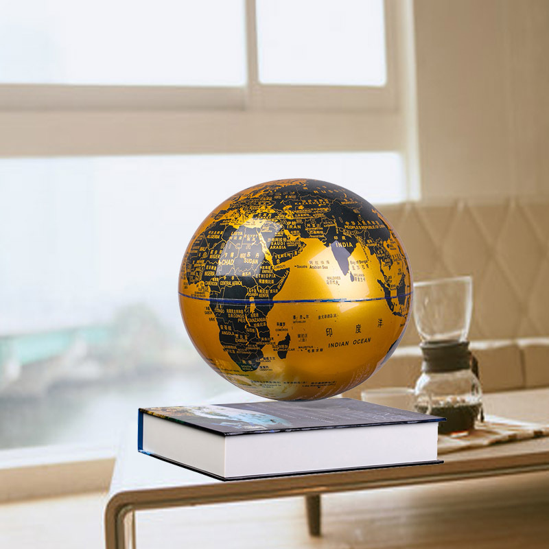 Magnetic Levitation Globe 8 In - Office Tech Decor ulasan dan harga