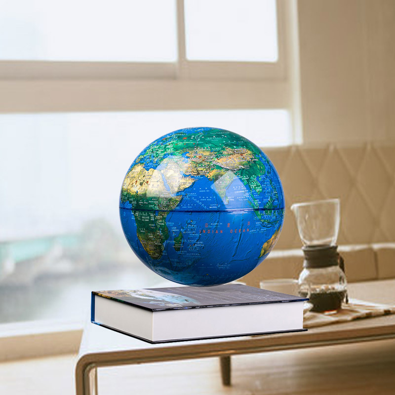 Magnetic Levitation Globe 8 In - Office Tech Decor ulasan dan harga