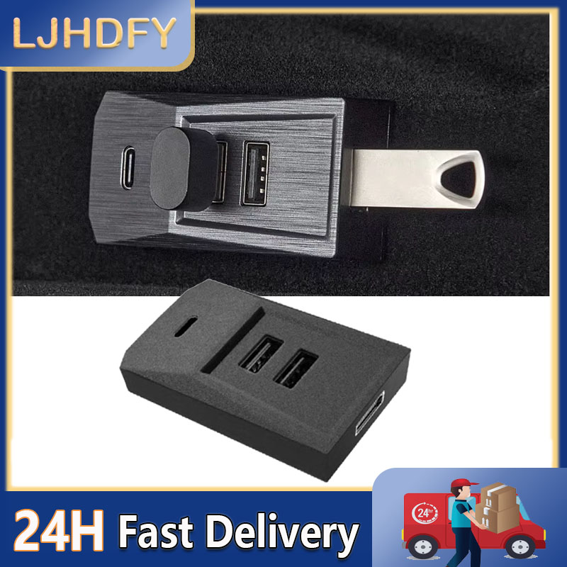 Glovebox USB Hub For Tesla Mod - Docking Station Usb C ulasan dan harga