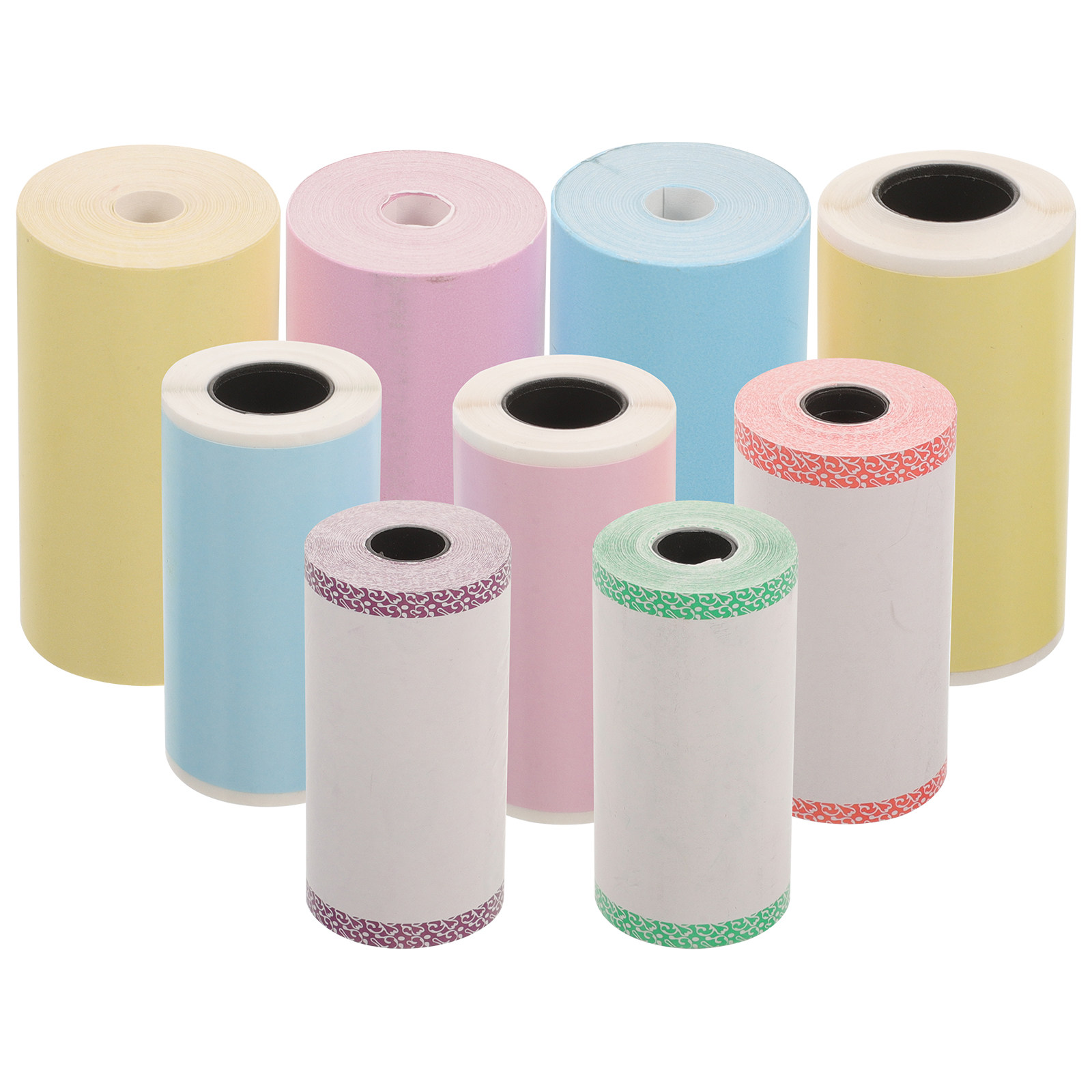 9 Rolls Thermal Printer Sticke - Label Printer Thermal ulasan dan harga